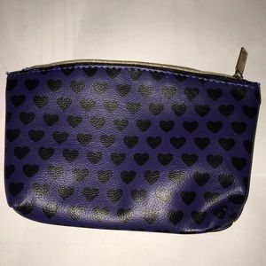 Purple Heart Make-Up bag